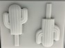 538 Cactus Chocolate or Hard Candy Lollipop Mold